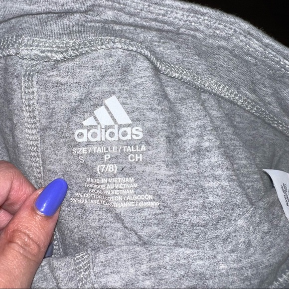 Adidas Active Pants - Elastic: Gray and Black - Picture 5 of 6